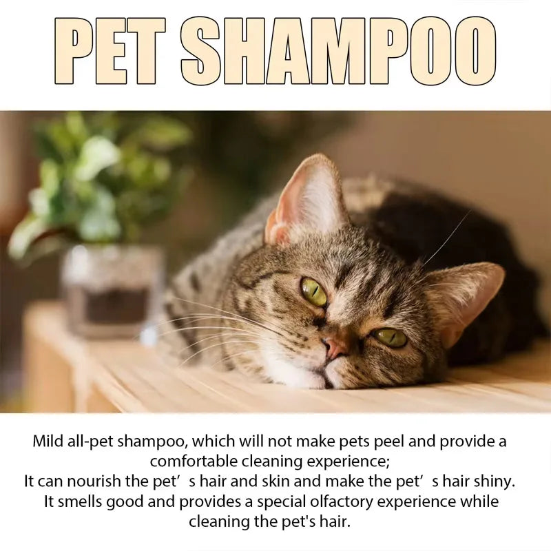 Gentle Pet Shampoo for Cats & Dogs