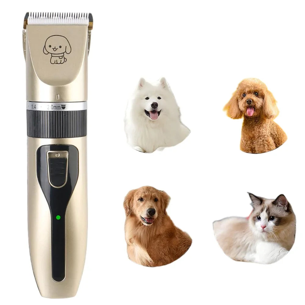 Pet Electric Hair Clipper & Grooming Shaver
