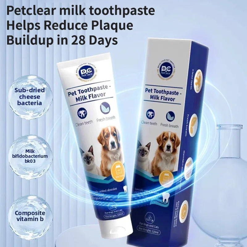 Milk Flavor Pet Toothpaste 120g