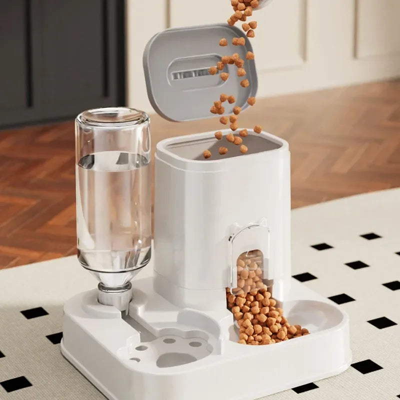 Automatic Pet Feeder & Water Dispenser for Cats & Dogs