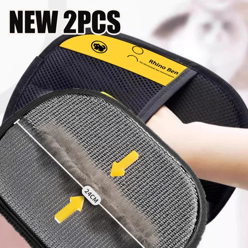 Pet Hair Remover Mitt