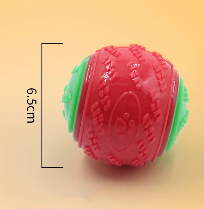 Squeaky TPR Ball Toy for Dogs