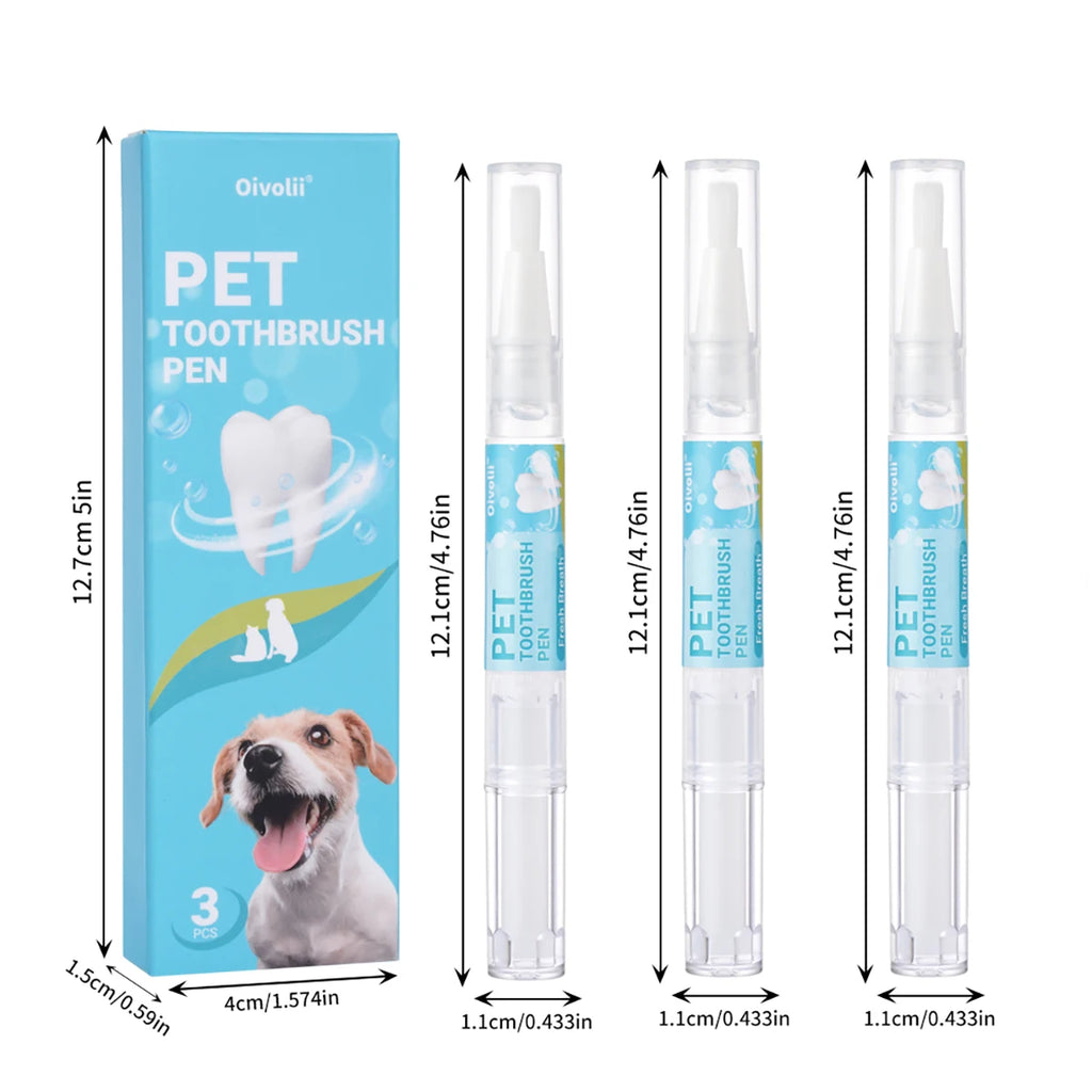 Pet Teeth Cleaning Pen & Gel Set