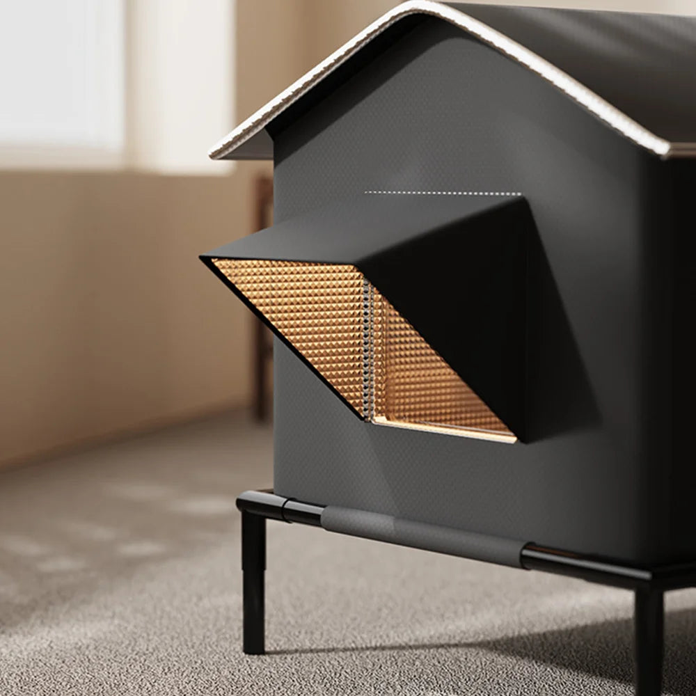 Insulated Self-Warming Outdoor Cat House