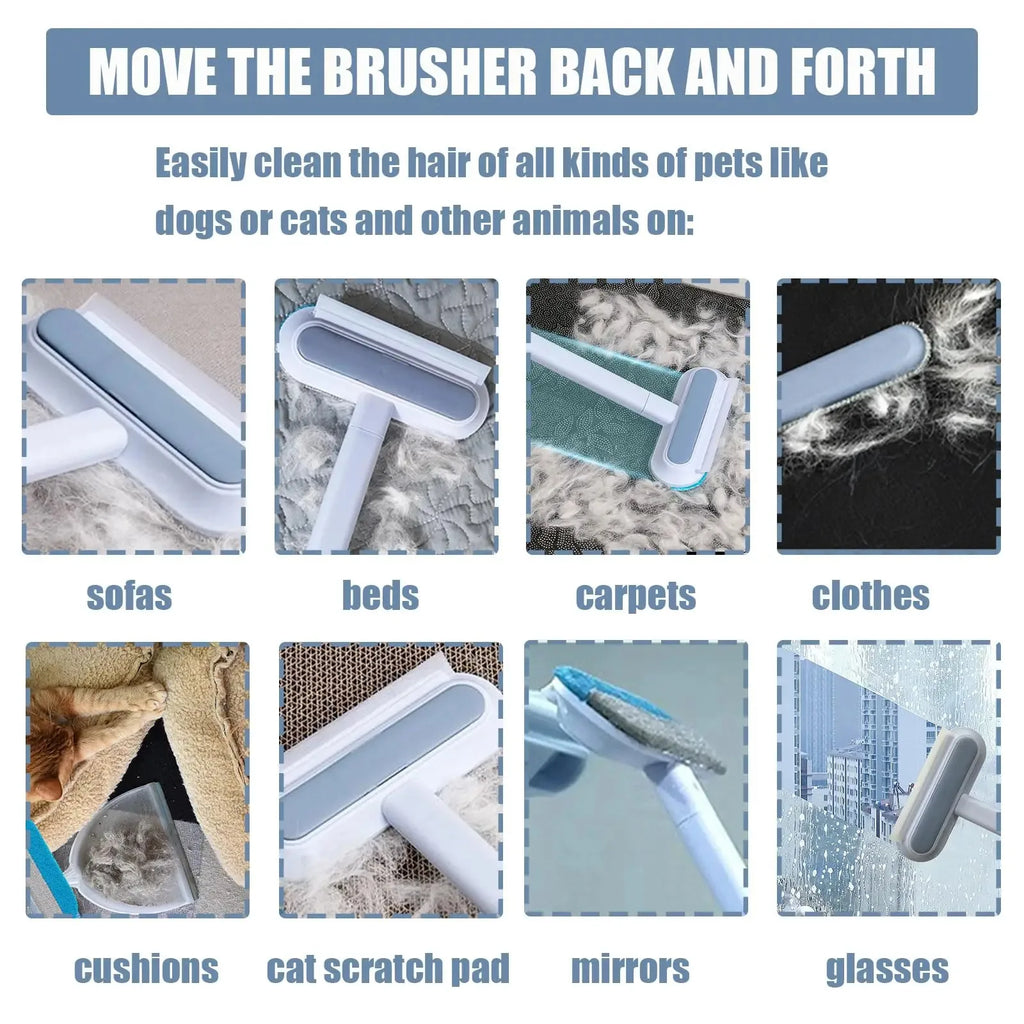 Reusable Pet Hair Remover for Furniture & Clothes