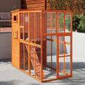 Luxury Solid Wood Outdoor Pet Villa