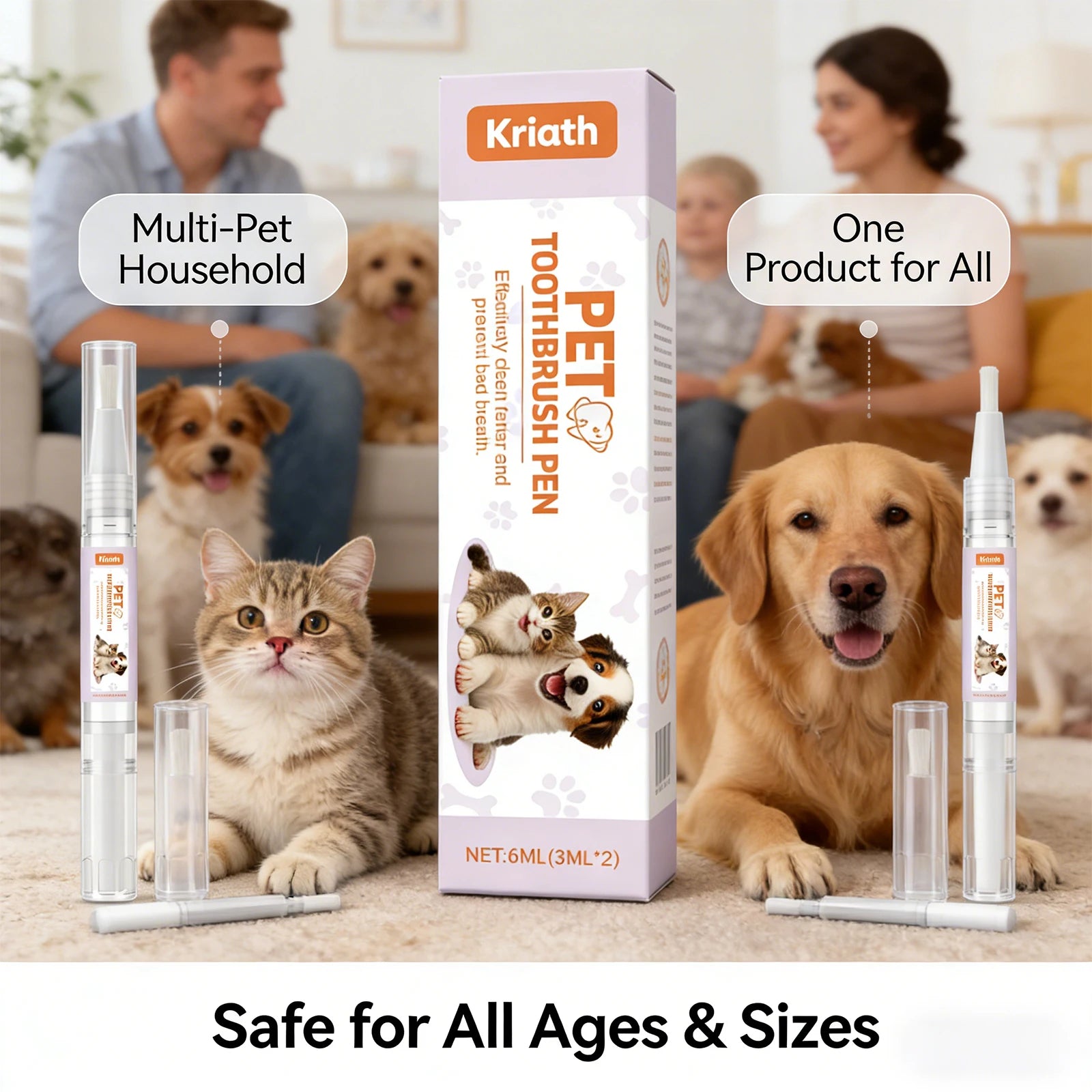 Pet Toothbrush Cleaning Pen