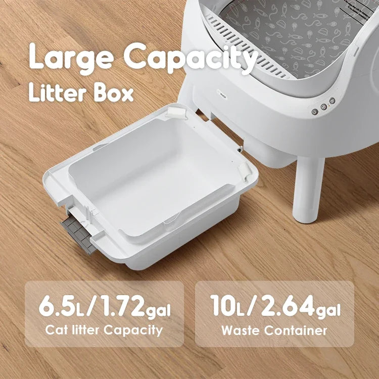 Self-Cleaning Bentonite Cat Litter Box