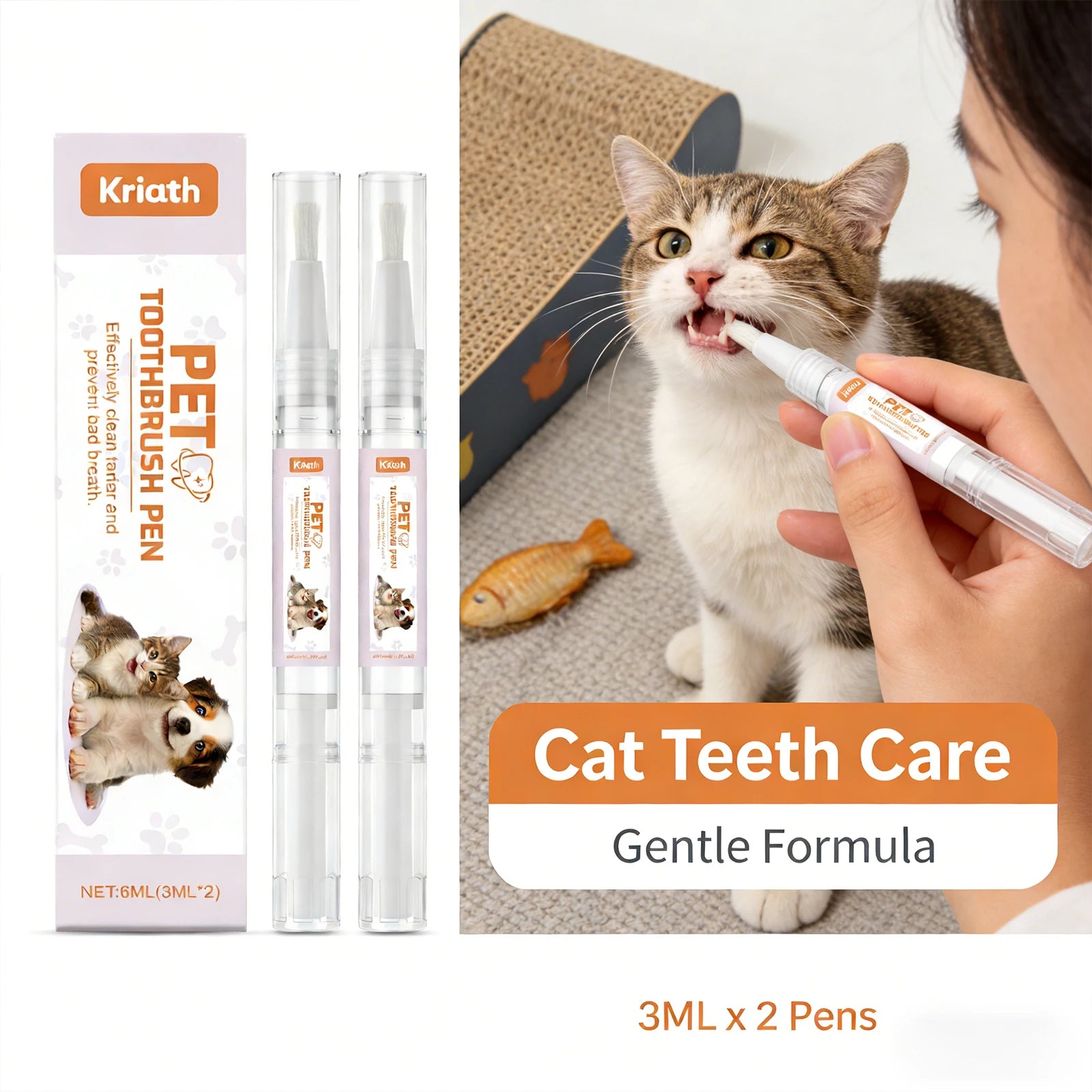 Pet Toothbrush Cleaning Pen