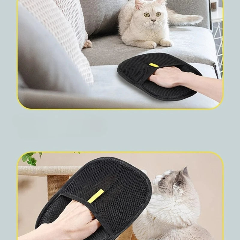 Pet Hair Remover Grooming Glove
