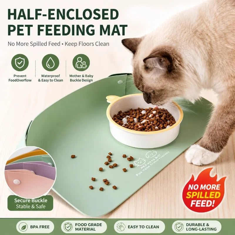 Foldable Dog Feeding Placemat