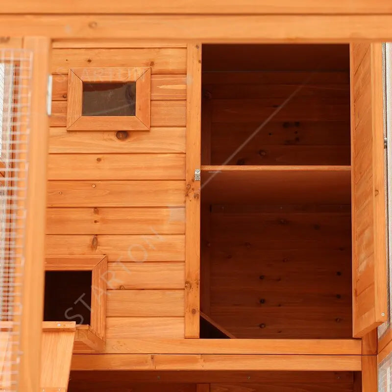 Luxury Solid Wood Outdoor Pet Villa