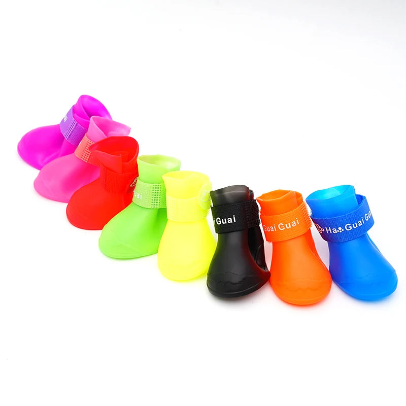 Waterproof Non-Slip Pet Rain Shoes