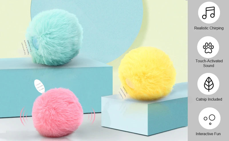 Electric Catnip Interactive Ball Toy