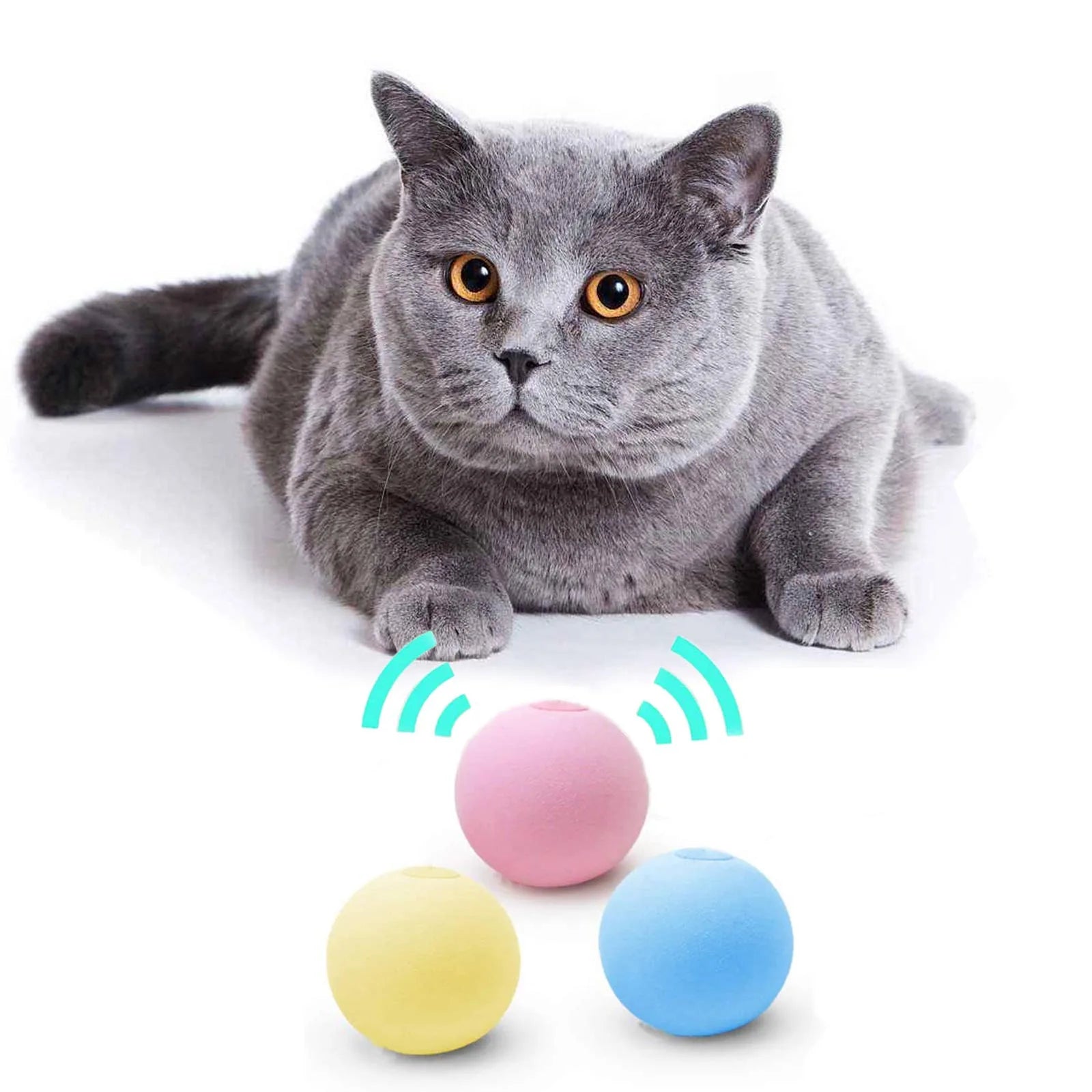 Electric Catnip Interactive Ball Toy