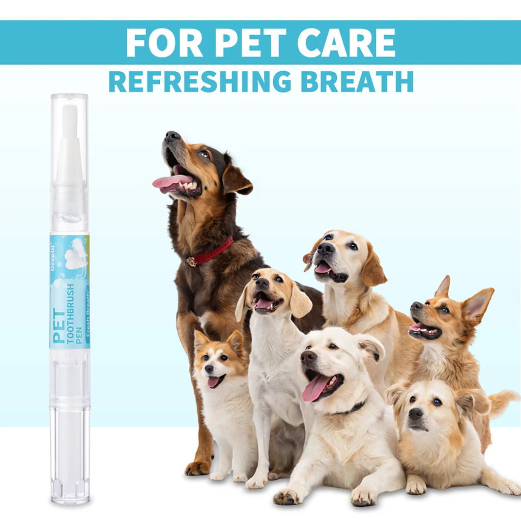 Pet Teeth Cleaning Pen & Gel Set