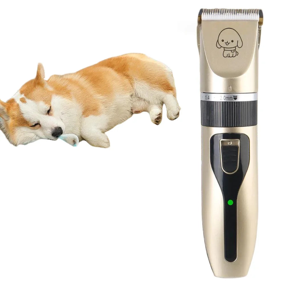 Pet Electric Hair Clipper & Grooming Shaver