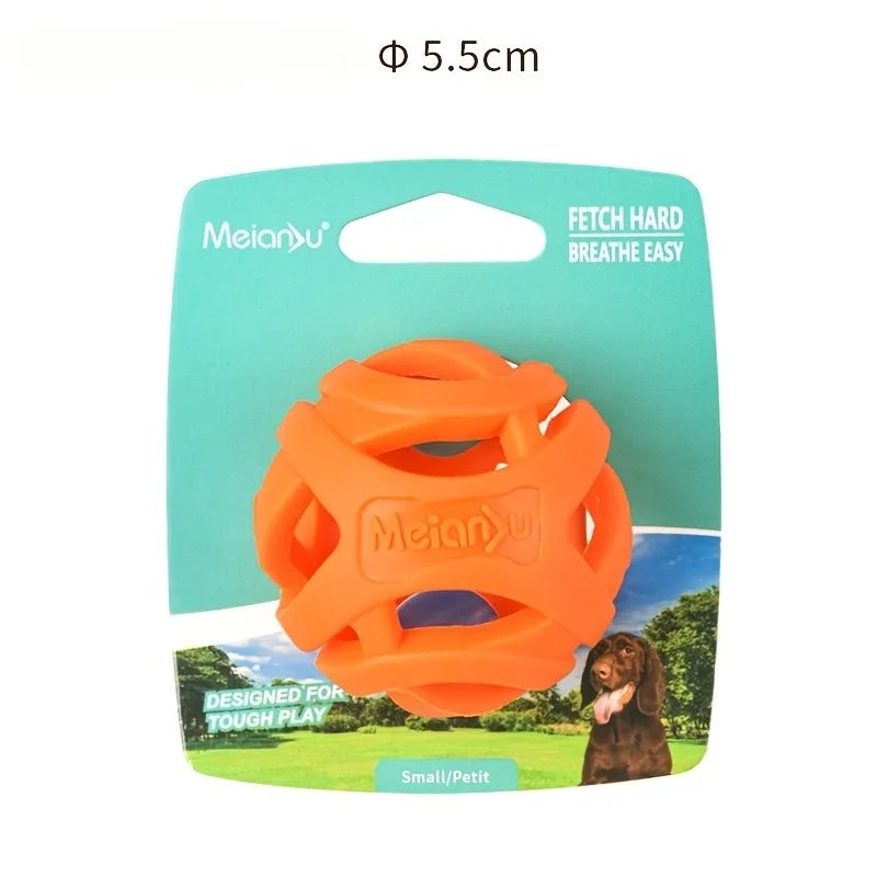 Hollow Elastic Chew Ball for Pets