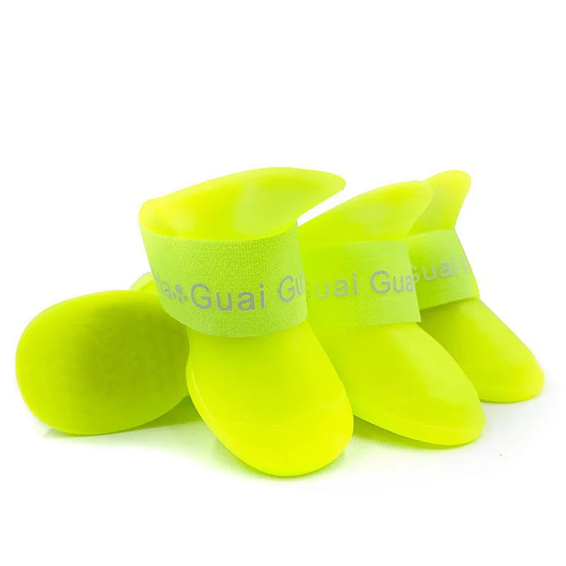 Waterproof Non-Slip Pet Rain Shoes