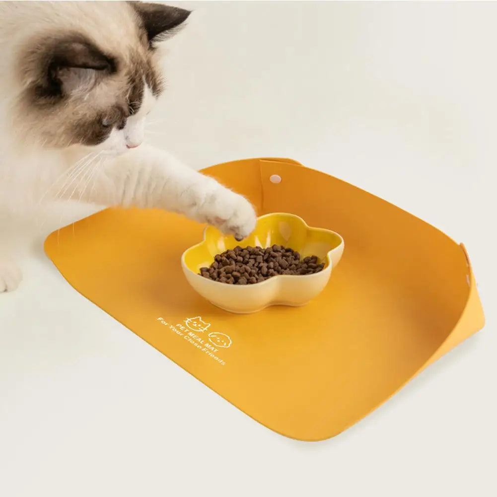 Foldable Dog Feeding Placemat