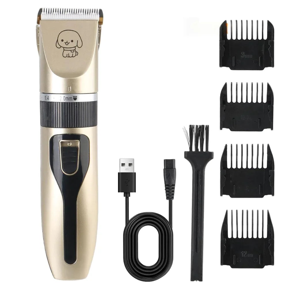 Pet Electric Hair Clipper & Grooming Shaver